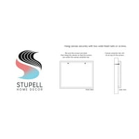 A Stupell Industries itt fekszik a türelem sírkő grafikai galéria csomagolt vászon nyomtatott fali művészet, design