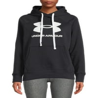 Under Armour Női rivális Fleece Logo kapucnis pulóver