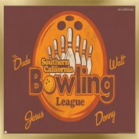 A Nagy Lebowski-Bowling Liga Fali Poszter, 14.725 22.375