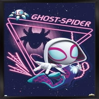 Marvel Spidey És Csodálatos Barátai-Ghost Spider Wall Poszter, 14.725 22.375 Keretezett