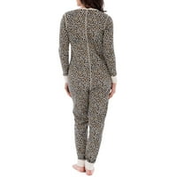 A szövőszék gyümölcse női & női plusz Waffle Thermal Union Suit pizsama