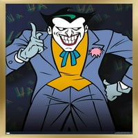 Képregény-A Joker-Batman: Az Animációs Sorozat Fali Poszter, 14.725 22.375 Keretezett