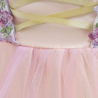 Thaisu gyerekek kislány Csipke hercegnő ruha Puff rövid ujjú tüll ruha hivatalos Party esküvő a-line ruha