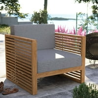 Carlsbad Teak fa szabadtéri terasz fotel-EEI-5606