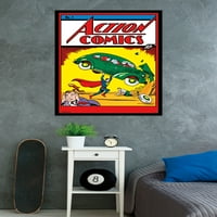 DC Comics-Superman-Action Comics borító fali poszter, 24 36
