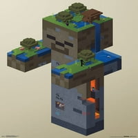 Trendek Nemzetközi Minecraft-Zombie Swamp Poszter