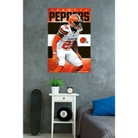 Cleveland Browns 22 34 Jabrill Peppers Poszter