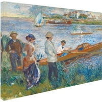 Védjegy Szépművészet Oarsmen a chatou canvas művészete, Pierre-Auguste Renoir