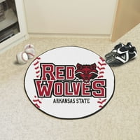 Arkansas állam Baseball Mat 27 átmérő