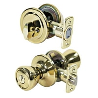 Ultra Security Rittenhouse kulcsos bejegyzés Deadbolt Tulip ajtógomb - biztonsági kulcsos bejegyzés Deadbolt Lockset,