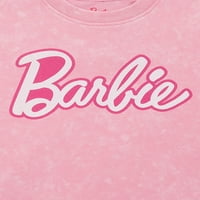 Barbie baba és kisgyermek lányok grafikus póló, 2-csomag, méretek 12m-5T