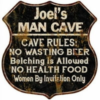 Joel ember barlang szabályok jel pajzs fém ajándék 211110007073