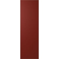 Ekena Millwork 18 W 39 H True Fit PVC Diagonal Slat Modern Style rögzített redőnyök, borsvörös