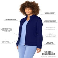 Urbane Performance Tailored fit Stretch 3-Pkt gyapjú bozót dzseki nőknek 9872