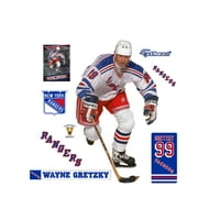 Fathead Wayne Gretzky New York Rangers igazi nagy héja, Bot fal grafikus