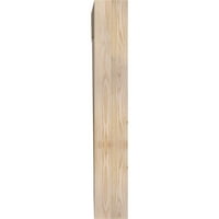 Ekena Millwork 1 2 W 24 D 36 H Hagyományos Slate Smooth Bracket, Douglas FIR