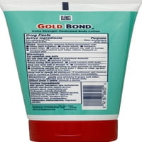 Gold Bond Medicated Extra Strength testápoló & krém mentollal a száraz, viszkető bőr enyhítésére 6. oz