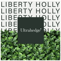 Ultrahedge Liberty Holly mesterséges sövény 20 20 panel, közepes egyenetlen levélpanel, csomag