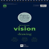 Strathmore Vision finom fogú Rajzpad 11 X14 - 64lb, lapok