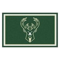 - Milwaukee Bucks 4'x6 'szőnyeg