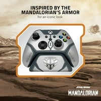 Razer Wireless XBO vezérlő és gyors töltés állvány a Mandalorian Edition