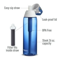 Brita 26oz prémium vizes palack szűrővel, BPA mentes, zafír