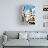 Alan Blaustein 'Venezia Canale 1' Canvas Art
