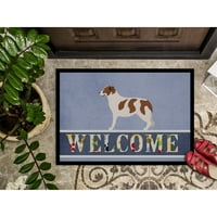 Carolines Treasures BB8334MAT Aidi Atlas hegyi kutya ajtószőnyeg, beltéri szőnyeg vagy kültéri üdvözlő szőnyeg lábtörlő