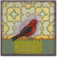 Védjegy Képzőművészet „kis madár” vászon művészete: Rachel Paxton