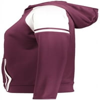 Holloway sportruházat s női RETRO minőségű kabát Gesztenyebarna fehér 229761