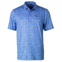 Férfi vágó & Buck Kék Indianapolis Colts primitivizmus logó csuka csillagkép Stretch Polo