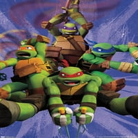 Nickelodeon Teenage Mutant Ninja Turtles-Csapat Fal Poszter, 14.725 22.375
