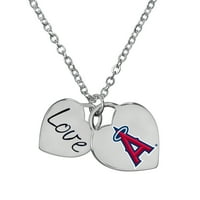 A játékidő hivatalos MLB Los Angeles Angels Heart Necklace