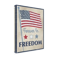 Beth Grove 'Forever in Freedom Dark' kültéri vászon