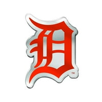 Detroit Tigers Prime Metallic Auto Emblem