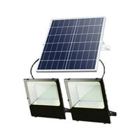 Háztartási napelemes LED fény kültéri osztott vízálló fali lámpa utcai és garázs 1800W