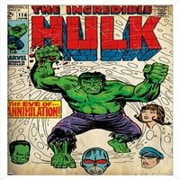 Marvel Comics-Hulk-Hihetetlen Hulk Fali Poszter, 14.725 22.375