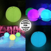 Scarlett 16 izzó strandlabda színek változó vízálló LED világít úszó felfújható strandlabda medence játék