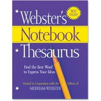 Merriam-Webster, MERFSP0573, Notebook tezaurusz, mindegyik