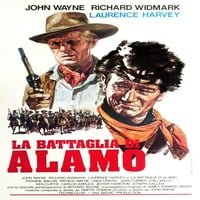 Az Alamo Balról: Richard Widmark John Wayne Film Poszter Masterprint