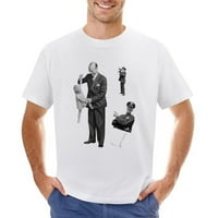 Gyermek Férfi Férfi grafikus póló Vintage Rövid ujjú Sport póló fehér 4XL