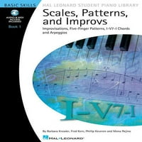 Mérlegek, minták és improvizációk, könyv: improvizációk, Ötujjas minták, I-V7-I akkordok és arpeggiók: alapkészségek