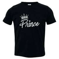 Texas Tees Prince póló, ruházat fiúknak, Prince Shirt Boys, Fekete méretet tartalmaz 4
