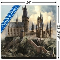 A varázsvilág: Harry Potter-Roxfort napkeltekor fali poszter, 22.375 34