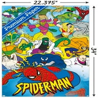 Marvel Comics-Pókember-90-es évek animált fali poszter, 22.375 34