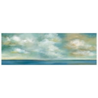Cloudscape Vista II, Nan csomagolt vászon festmény Art nyomtatás