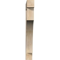 Ekena Millwork 1 2 W 40 D 48 H Westlake Block Smooth Bracket, Douglas FIR