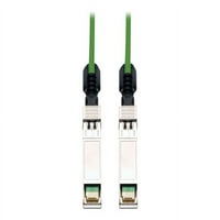 Tripp Lite SFP + 10GBASE-cu Twina passzív réz kábel SFP-H10GB-cu kompatibilis Zöld 10ft 10' - közvetlen csatolása kábel-SFP