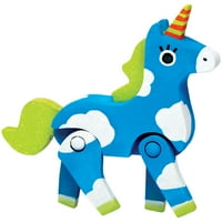 Smarts & Crafts Paint & Play Unicorn kreativitási készlet, 6 éves korú gyermekek számára