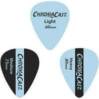 ChromaCast gitár tartozék tartalmazza: 15 ' egyenes szögű eszköz kábel, Tuner és Pick Sampler